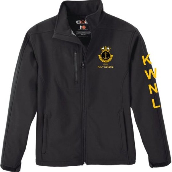 Men's Navy League Softshell Jacket